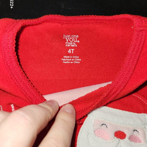 4T "Santa is my Bestie" Pajamas - Picture 3 of 4